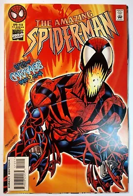 Buy The Amazing Spider-Man #410 (9.2, 1996) 1st App Of Spider-Carnage • 35.61£