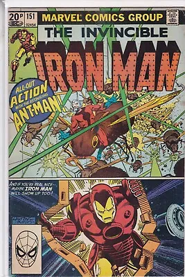 Buy Marvel Comics Iron Man Vol. 1 #151 October 1981 Fast P&p Same Day Dispatch • 4.99£