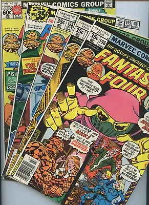 Buy Fantastic Four #196-205 1978 (10 Book Lot)(Avg FN/VF) • 23.72£