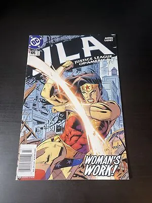 Buy JLA Justice League Of America #105 (NM-) Newsstand Variant - 2004 • 5.62£