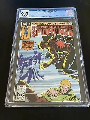 Buy Spectacular Spider-Man #43 6/80 CGC 9.0 WHITE Pages • 47.31£