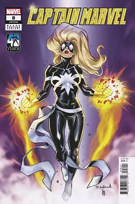 Buy Captain Marvel #8 | Sergio Davila Black Costume Variant • 2.23£