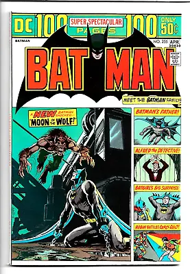 Buy BATMAN 255, 1974 DC, 100 Page, Origin Of Werewolf, Catwoman App. KEY! 9.0 VF/NM • 134.39£
