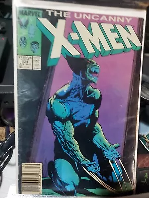 Buy Uncanny X-Men #234 Newsstand Debut Of Madelyne Pryor Marvel 1988 FN/VF • 6.43£