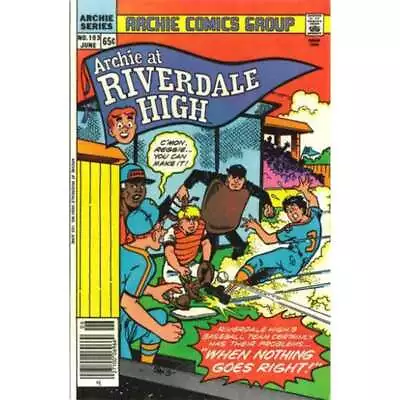 Buy Archie At Riverdale High #103 In Fine Condition. Archie Comics [r • 4.50£