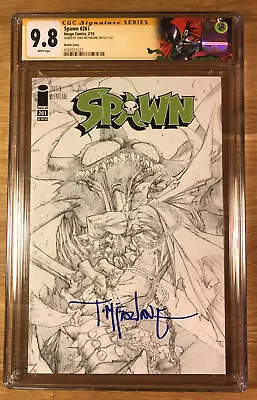 Buy Spawn #261, Sketch, Custom Label, CGC 9.8 SS, NM/MT, Signed By Todd McFarlane • 316.12£