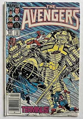 Buy (1985) THE AVENGERS #257 1st Appearance NEBULA! GOTG! Newsstand Variant Cover • 22.46£