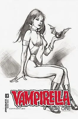 Buy Vampirella Year One #3 - Dynamite - 2022 - 1:10 B&w • 4.95£