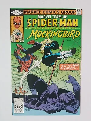 Buy Marvel Team-Up #95 (1980 Marvel Comics) First Appearance Mockingbird ~ VF+ • 27.67£