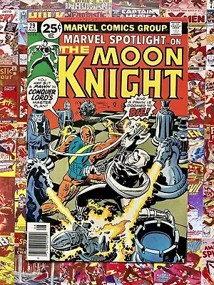 Buy Marvel Spotlight On The Moon Knight #29 - Aug 1976 - Doug Moench & Don Perlin • 9.95£