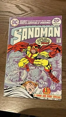 Buy The Sandman #1- Back Issue - Rare Purple Cover - DC Comics - 1974 • 100£