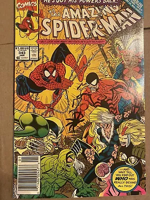 Buy Amazing Spider-Man #343 (Marvel Comics, 1991) • 6.36£