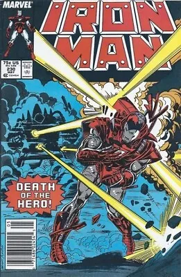 Buy Iron Man (1968) #230 Armor Wars Part 6 Newsstand VF-. Stock Image • 2.99£