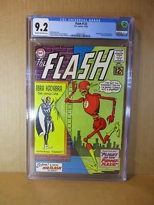 Buy Flash 133 CGC 9.2 Abra Kadabra 1962 NM Puppet DC Comics Kid Flash 12c 0360575013 • 790.57£