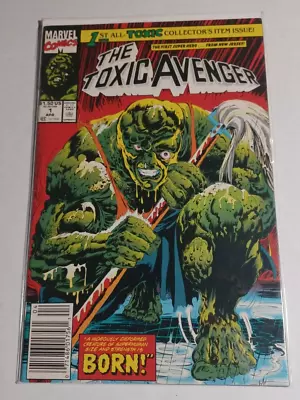 Buy Toxic Avenger Vol. 1 #1 Marvel Comics Comic Book Newsstand April 1991 • 7.96£