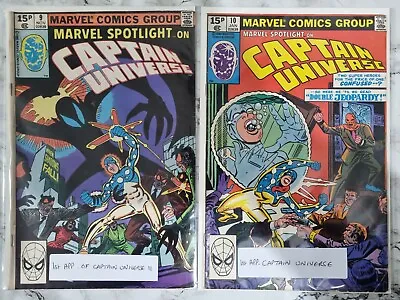 Buy Marvel Spotlight (Vol 2) #9 #10 1st App. Captain Universe;  • 4£