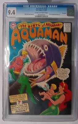 Buy Aquaman # 23 DC Comics, 9-10/1965 CGC 9.4 *Savannah Pedigree* • 230.36£