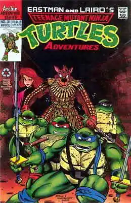 Buy Teenage Mutant Ninja Turtles Adventures (2nd Series) #31 VG; Archie | Low Grade • 5.43£