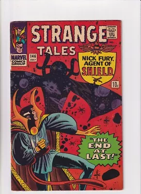 Buy Strange Tales (1951) # 146 UK (5.0-VGF) (1908538) 1st AIM, Clea Named 1966 • 58.50£