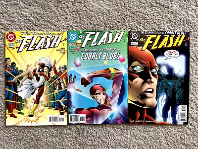 Buy The Flash #142 #143 #144 DC 1998 Marriage Wally West Linda Park High Grade • 10.30£