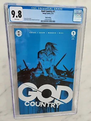 Buy God Country #1 Cgc 9.8 3rd Print Variant Donny Cates Optioned Movie Low Print • 89.16£