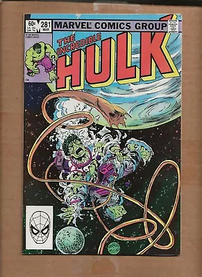 Buy Incredible Hulk #281  Marvel Avengers • 8.04£