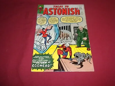 Buy BX1 Tales To Astonish #45 Marvel 1963 Comic 5.5 Silver Age 2ND WASP! SEE STORE! • 296.09£