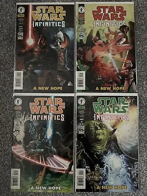 Buy Dark Horse Comics Star Wars A New Hope Infinities 1-4 Comic Set • 34.99£