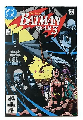 Buy Batman #436 - 1st Appearance Of Tim Drake W/ Origin - Unread 9.2 Copy - 1989 • 20.11£