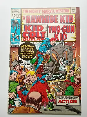 Buy Marvel WESTERN Comics   Mighty Marvel Western #9 Rawhide Kid Kid Colt &2 Gun Kid • 7.99£