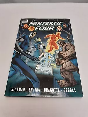 Buy Fantastic Four Volume 4 By Jonathan Hickman Hardcover 2011 • 10£