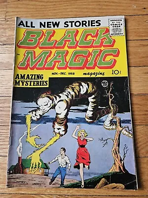 Buy Black Magic Amazing Mysteries No.38 Vol. 7 #2 1958 Prize  LOOK! • 39.51£