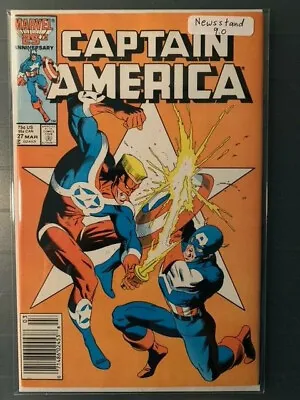 Buy Captain America #327 VF/NM 9.0 Newsstand! 2nd Appearance John Walker (US Agent)! • 23.22£