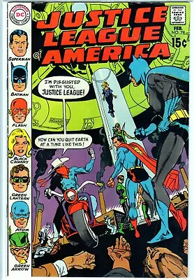 Buy Justice League Of America #78 - Dc 1970 - Fn+ (6.5) - Bagged Boarded • 16.22£