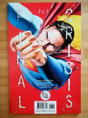 Buy Final Crisis #7 - 1st Appearance Of Calvin Ellis Superman - DC Comics 2008 - HOT • 14.99£