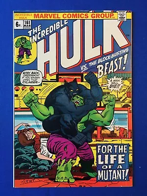 Buy Incredible Hulk #161 FN/VFN (7.0) MARVEL ( Vol 1 1973) Death Of The Mimic (2) • 23£