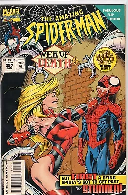 Buy The AMAZING SPIDER-MAN #397 (Jan 1995) 1st App. Stunner/Web Of Death Saga • 7.61£