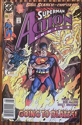 Buy Action Comics #656 - Vol.1 - Aug 1990 - Newsstand - Minor Key - (061) • 2.40£