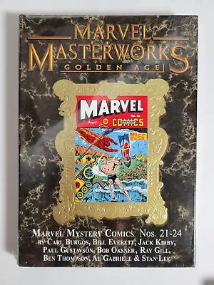 Buy Marvel Masterworks: Marvel Mystery Comics #21-24 (vol. 166) Hc Sealed Golden Age • 39.41£