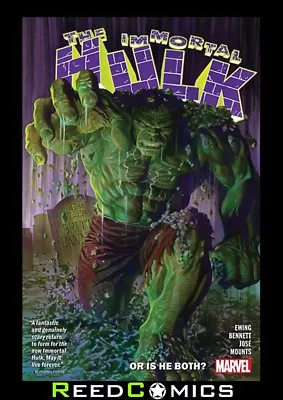 Buy IMMORTAL HULK VOLUME 1 OR IS HE BOTH GRAPHIC NOVEL Collects (2018) #1-5 + More • 12.99£