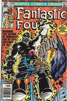 Buy Marvel Comics Fantastic Four Volume 1 Book #229 VF+ 1981 • 3.15£