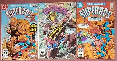 Buy The New Adventures Of Superboy #43 #44 # 48 (1983) DC Comics FN To VF+ • 4.95£