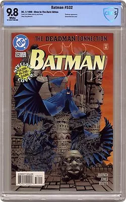 Buy Batman #532D Jones Glow In The Dark Variant CBCS 9.8 1996 21-22C7798-006 • 50.60£