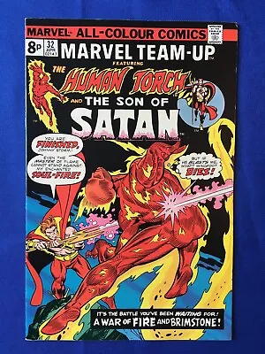 Buy Marvel Team-Up #32 VFN+ (8.5) MARVEL ( Vol 1 1975) Human Torch, Son Of Satan (2) • 13£