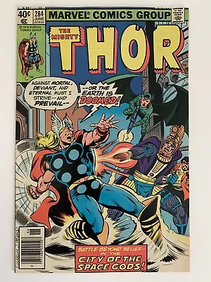 Buy Thor #284 6.5 Fn+ 1979 Eternals & Celestials Appearance Marvel Comics • 2.77£