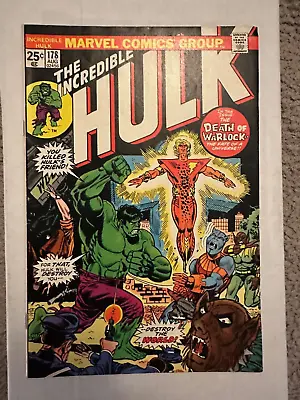 Buy The Incredible Hulk #178 Comic Book  Rebirth Of Warlock • 19.76£
