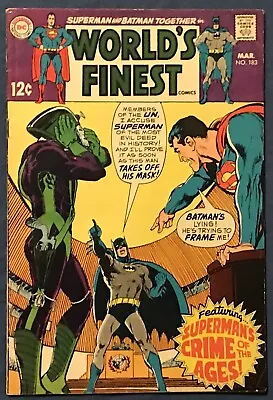Buy World’s Finest Comics #183  March 1969 • 6.38£