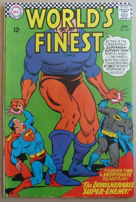 Buy WORLD'S FINEST COMICS #158, SILVER AGE CLASSIC With SUPERMAN & BATMAN. • 29.50£