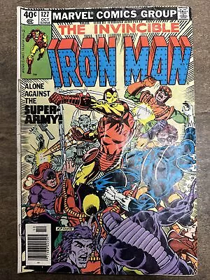 Buy Invincible Iron Man #127 (Marvel, 1979) Demon In A Bottle Pt 8 Bob Layton GD/VG • 7.12£