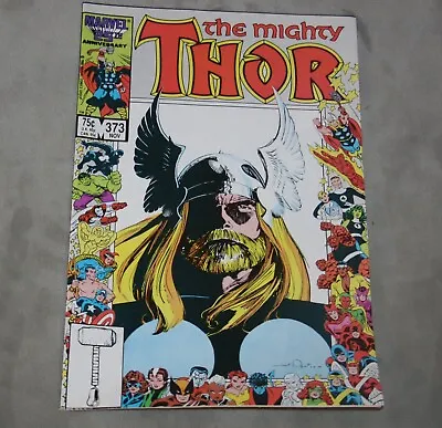 Buy The Mighty Thor #373 Direct Market Edition ~ NEAR MINT+ ~ 1986 Marvel Comics • 11.83£
